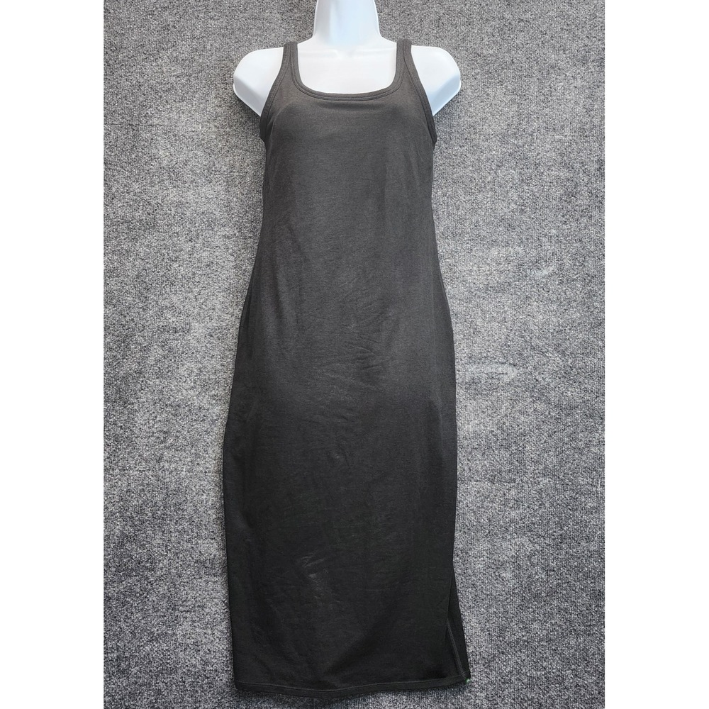 Vuori Womens Halo Performance Knit Athleisure Travel Lounge Midi Dress Size S